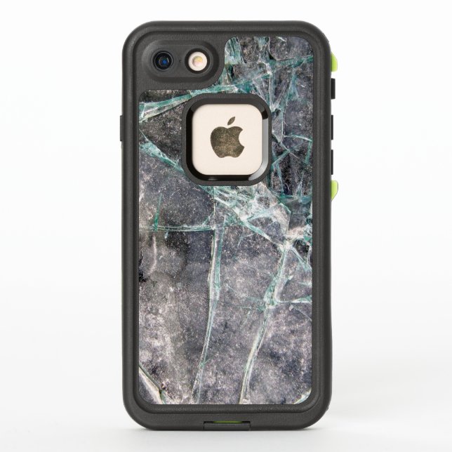 Shattered Cracked Glass LifeProof iPhone Case (Back)