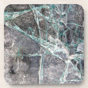 Shattered Glass Drink Coaster
