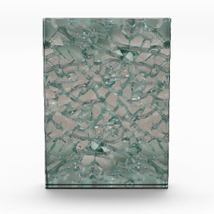 Shattered Glass-Look Acrylic Award