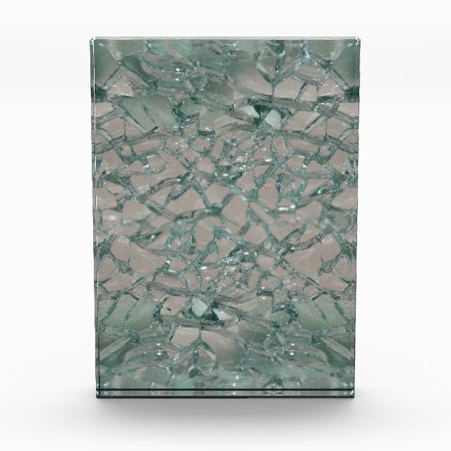 Shattered Glass-Look Acrylic Award (Front)