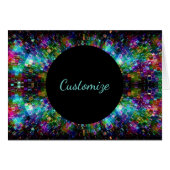 Shattered Glass Spiral Card (Front Horizontal)