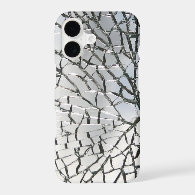 Shattered glass texture iphone case (Back)