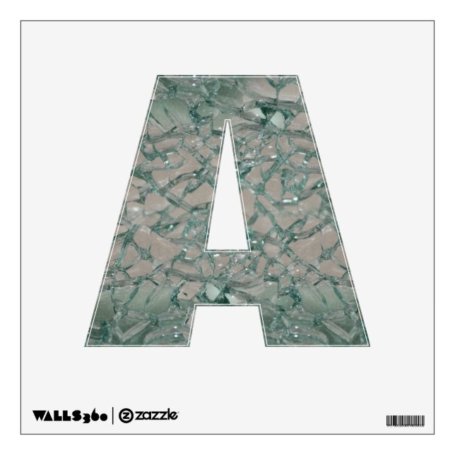 Shattered Glass  Wall Decal (Front)