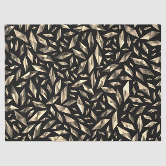 Shattered Gold Tissue Paper (Front)
