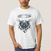 Shattered Halo Oni Mask – Dark Angel Streetwear