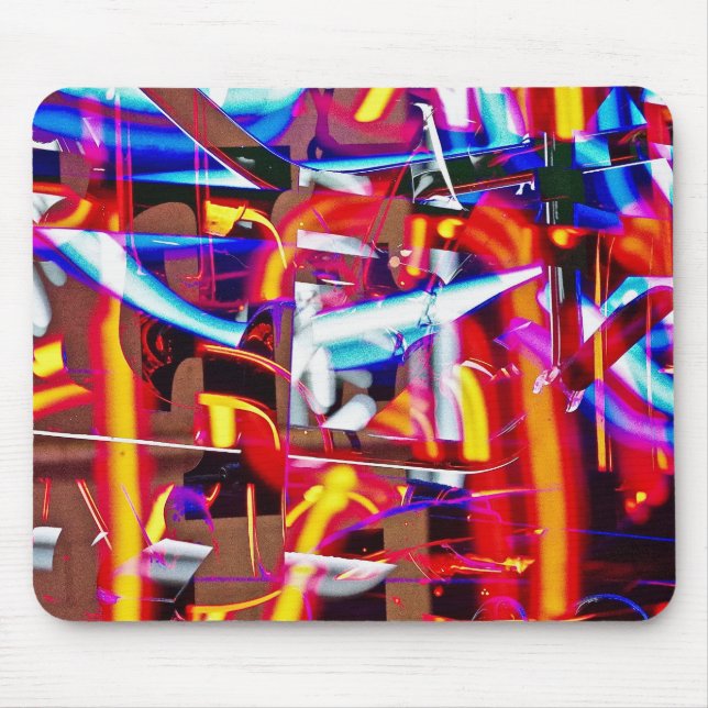 shattered lights mouse pad (Front)