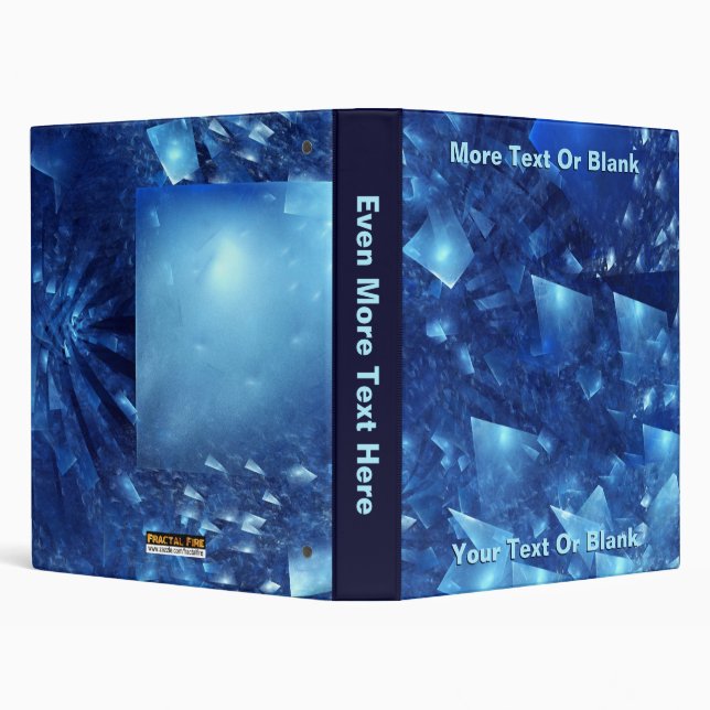 Shattered Mirrors 3 Ring Binder (Background)