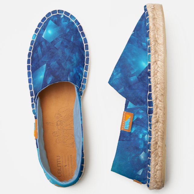 Shattered Mirrors Espadrilles (Side)