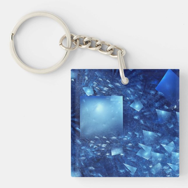 Shattered Mirrors Keychain (Front)