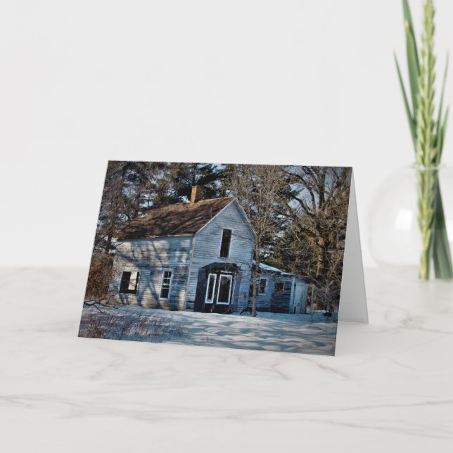 "Shattered Past" Christmas Card (Front)