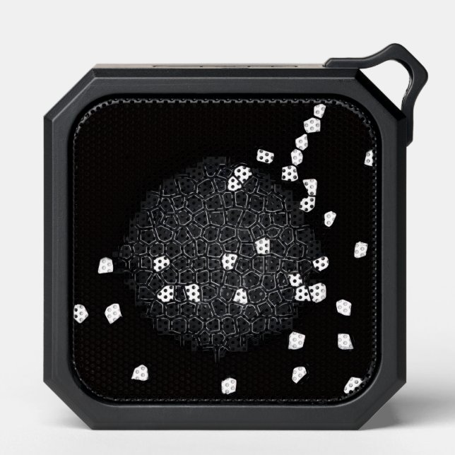 Shattered Puzzle Pattern Speaker (Front)