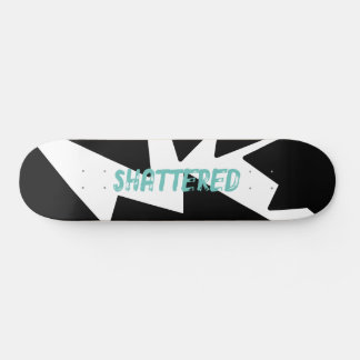 shattered skate deck