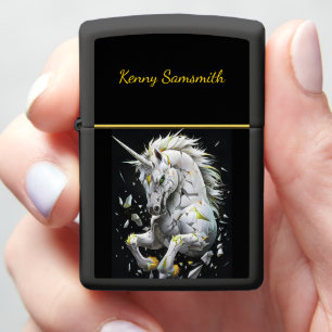 Shattered Unicorn Zippo Lighter