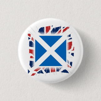 Shattered Union Badge Button