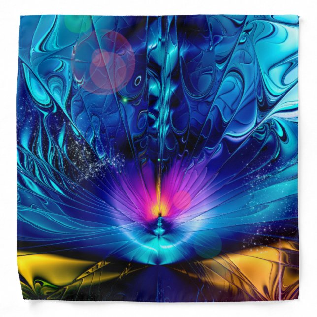 Shattering Abstract Bandana (Front)