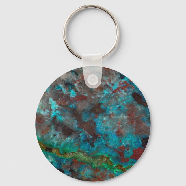 Shattuckite Keychain (Front)