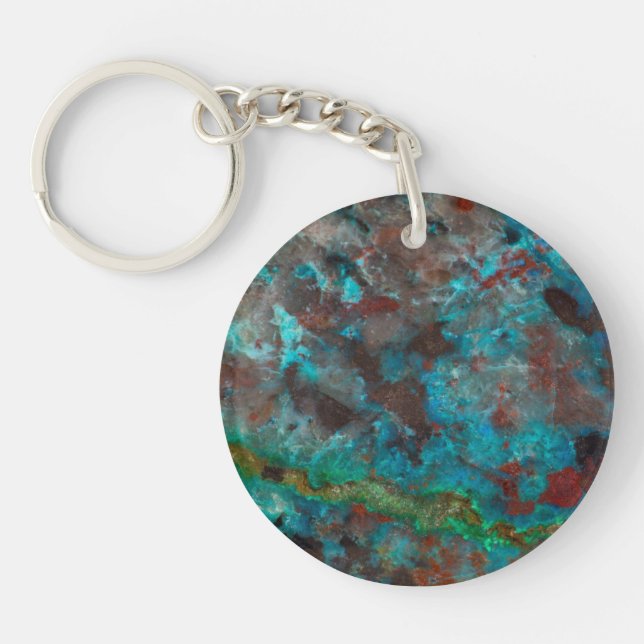Shattuckite Keychain (Front)