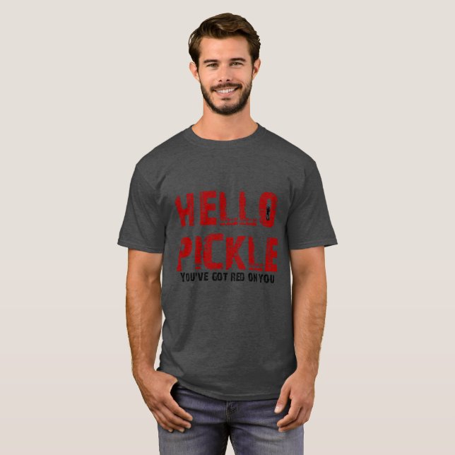 Shaun of the Dead You've Got Red on You T-Shirt (Front Full)