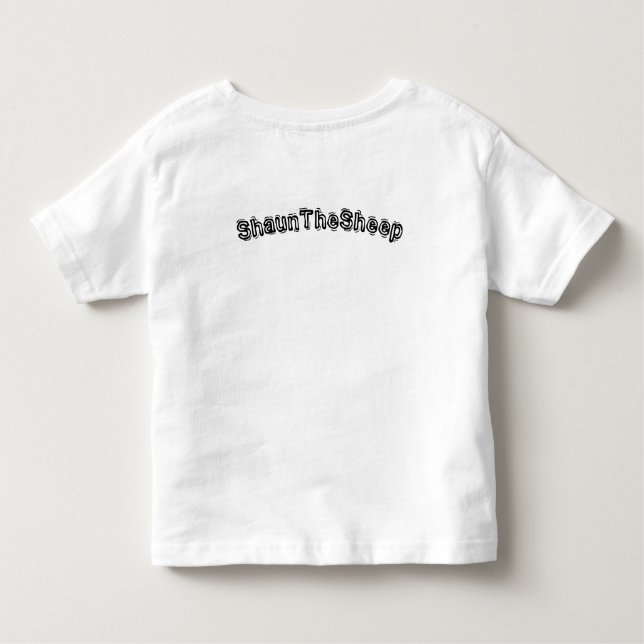 ShaunTheSheep  Toddler T-shirt (Back)