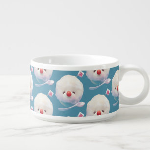 Shaved Ice Pup – Summer Bichon Pattern Bowl