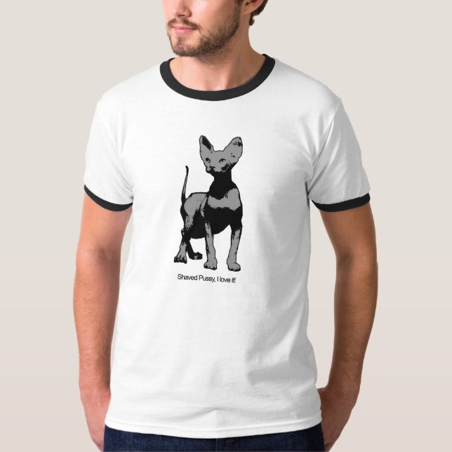 Shaved Pussy T-Shirt (Front)
