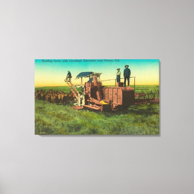 Shaver Lake Winter SceneShaver Lake, CA Canvas Print (Front)