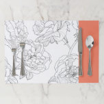 Shavuos Floral Placemat<br><div class="desc">Shavuos Floral Placemat</div>