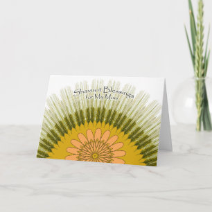 Shavuot Blessings for My Mom, Barley Sun Holiday Card