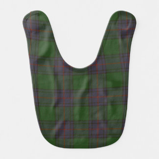 Shaw Clan Tartan Baby Bib