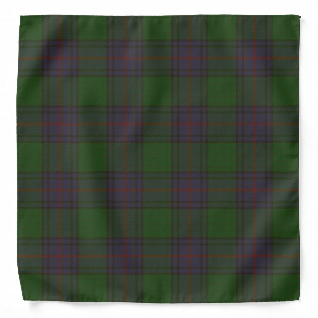Shaw Clan Tartan Bandana (Front)