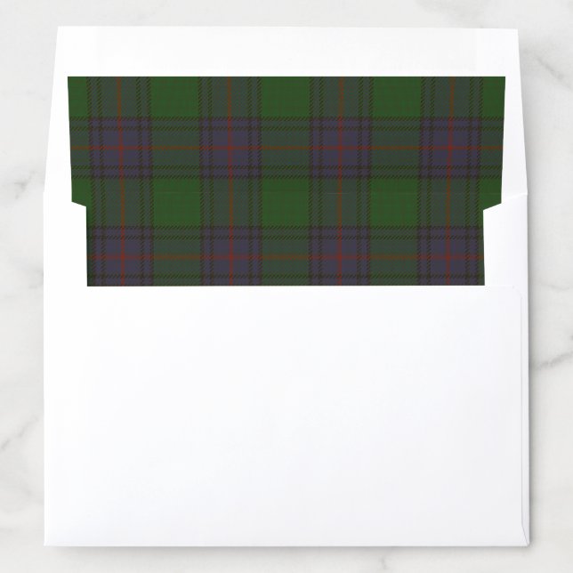 Shaw Clan Tartan Envelope Liner (In Envelope)