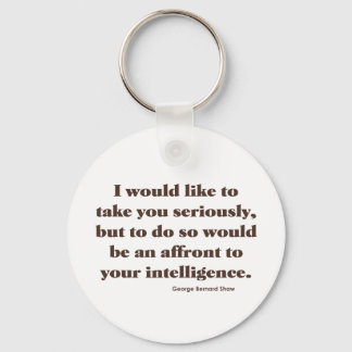Shaw on Intelligence Keychain