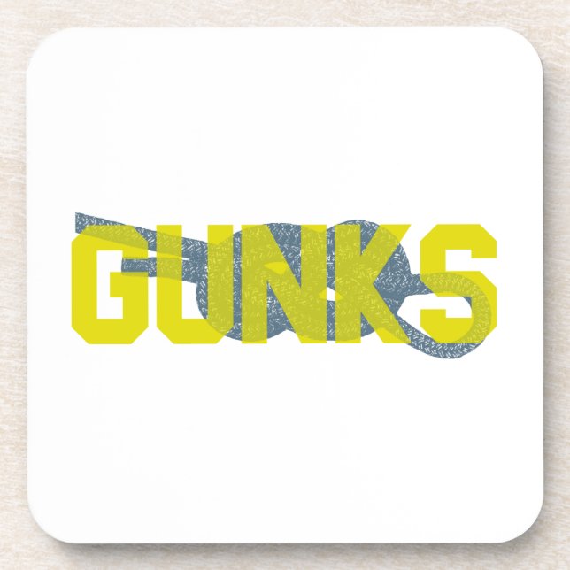 Shawagunks Climbing Beverage Coaster (Front)