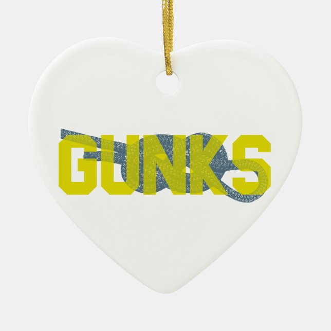 Shawagunks Climbing Ceramic Ornament (Front)