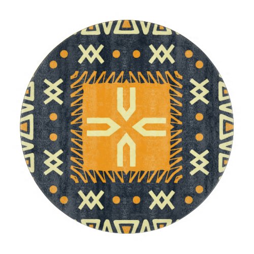 Shawl Design Indian Batik Square Cutting Board