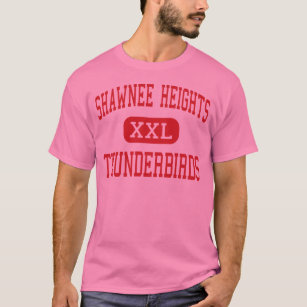 Shawnee Heights - Thunderbirds - High - Tecumseh T-Shirt