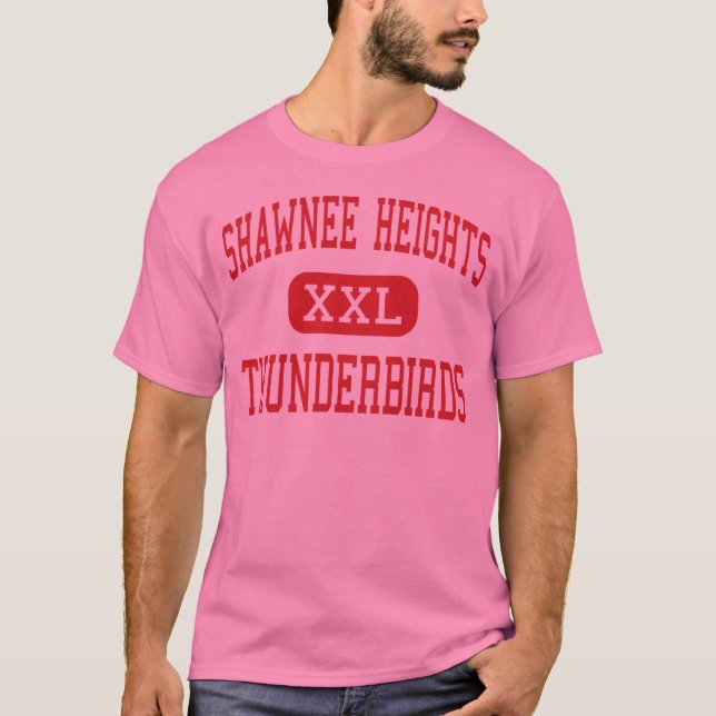 Shawnee Heights - Thunderbirds - High - Tecumseh T-Shirt (Front)