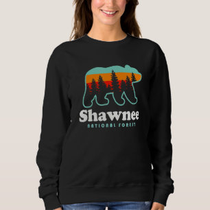 Shawnee National Forest Camping Waterfalls Illinoi Sweatshirt