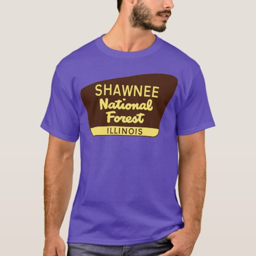 Shawnee National Forest Illinois Hiking Climbing C T_Shirt