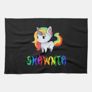 Shawnta Unicorn Kitchen Towel