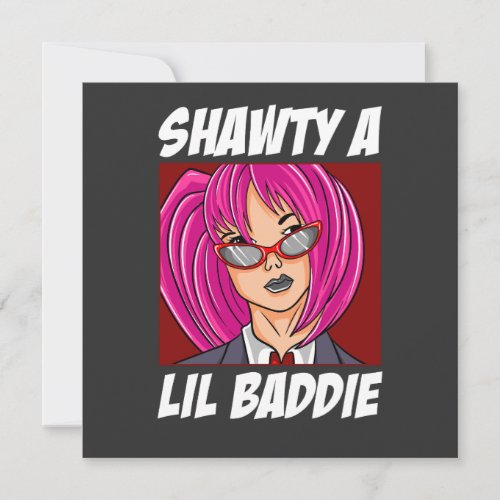 Shawty a Lil Baddie Holiday Card