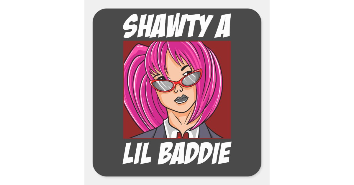 Shorty A Lil Baddie Sticker for Sale by Jonathan Dessins