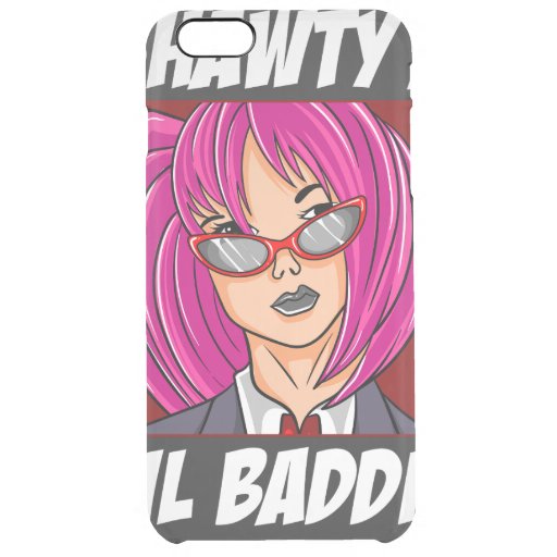 Shawty a Lil Baddie Clear iPhone 6 Plus Case