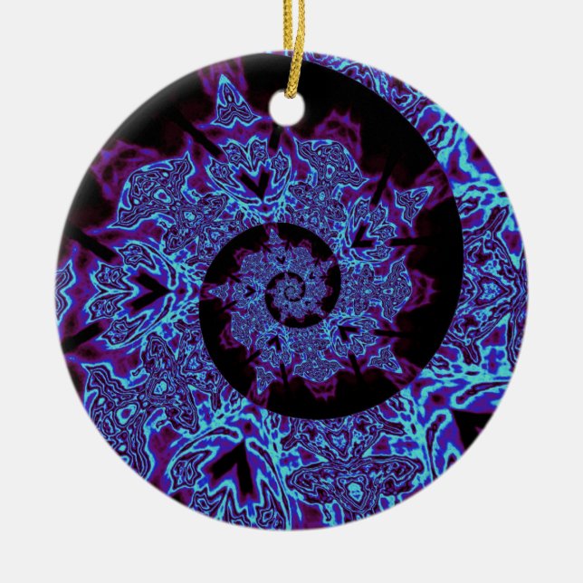Shay Ceramic Ornament (Front)