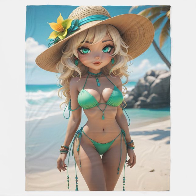 Shay Dollz Fleece Blanket (Front)