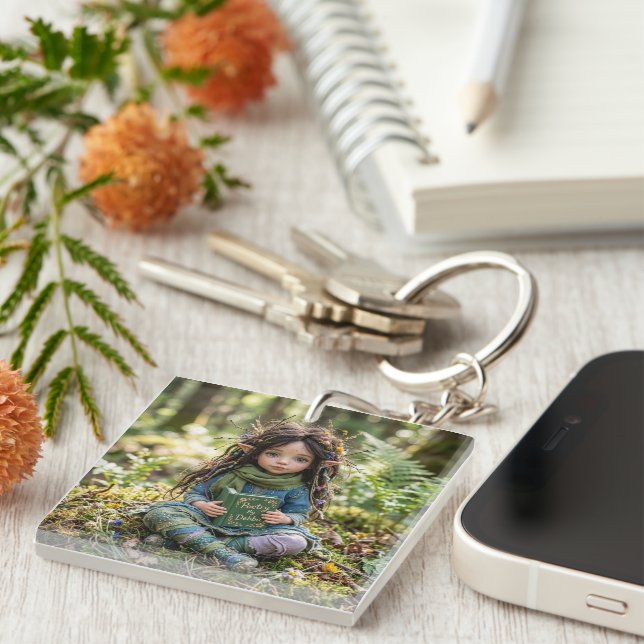 Shay Summer Elf Keychain (Front Right)