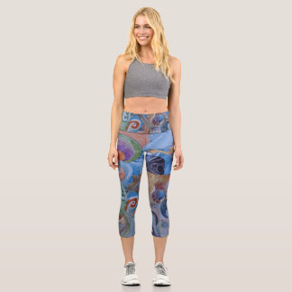 Shayne’s Swirl Original Watercolor Yoga Pants