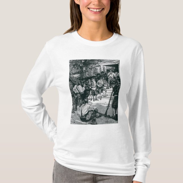 Shays's Mob in Possession of a Courthouse T-Shirt (Front)