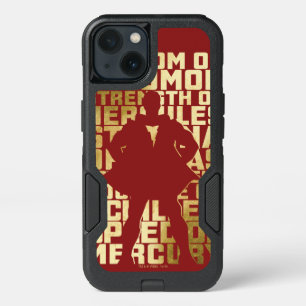SHAZAM! Abilities Golden Typography Graphic iPhone 13 Case