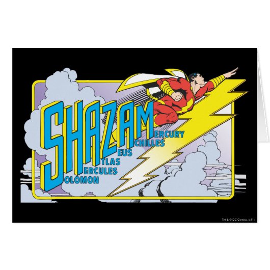 Shazam Acronym 2 Cards (Front Horizontal)